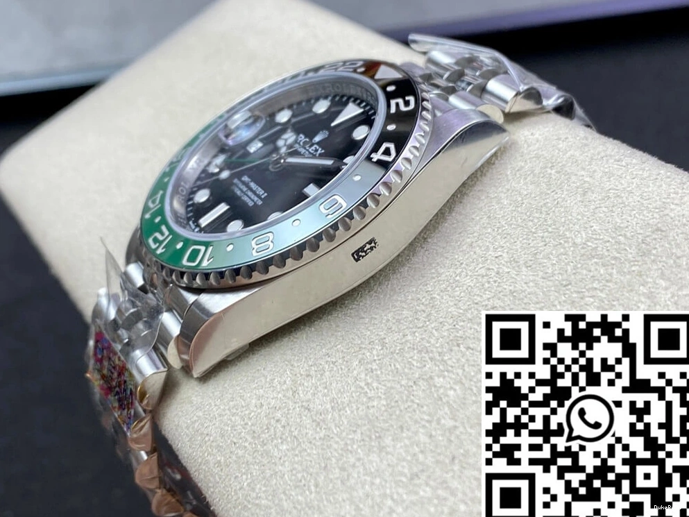 Factory M126720vtnr-0002 Clean Rolex Master II GMT Dial Black 1226